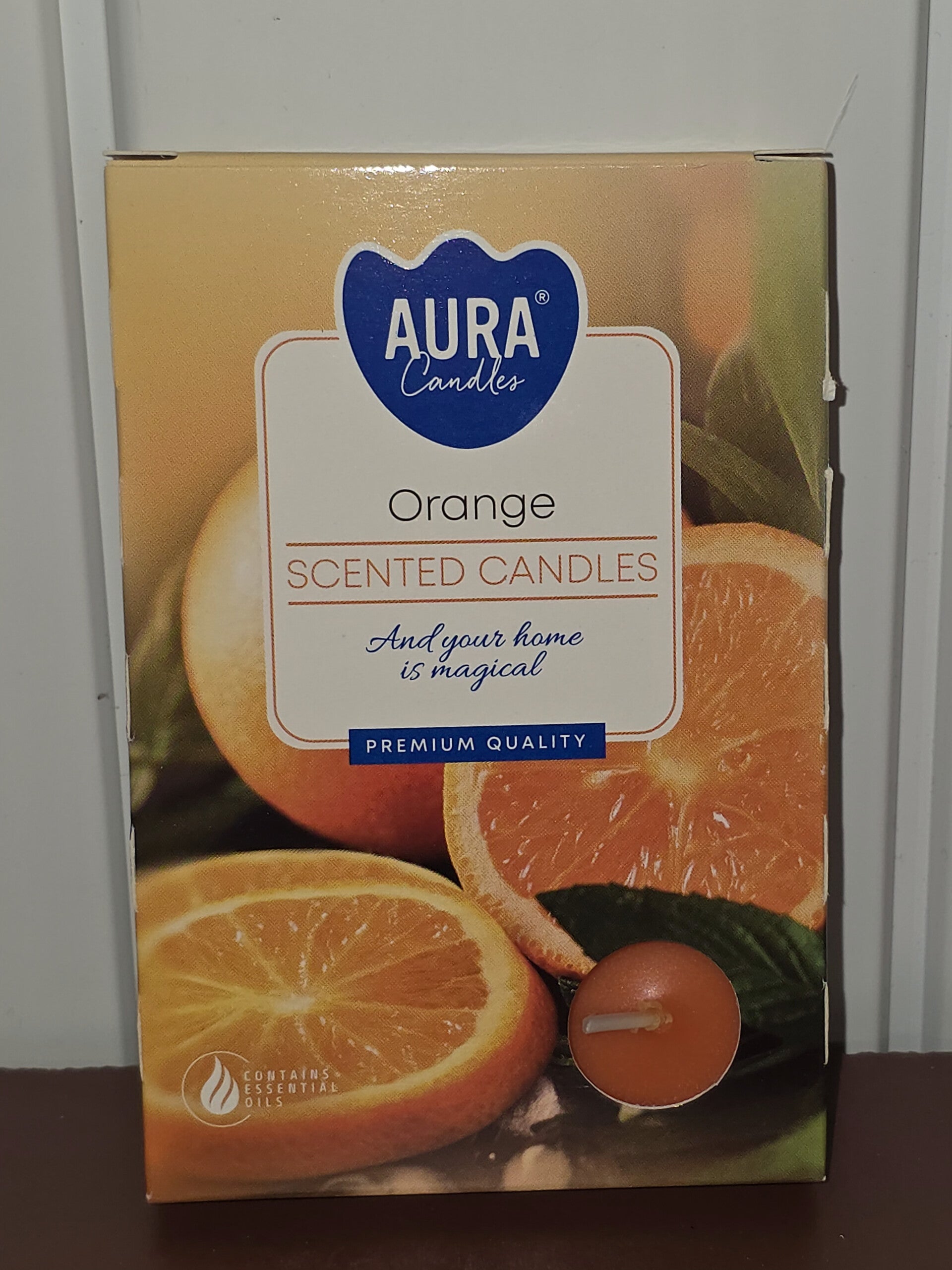 Bougie parfumée orange