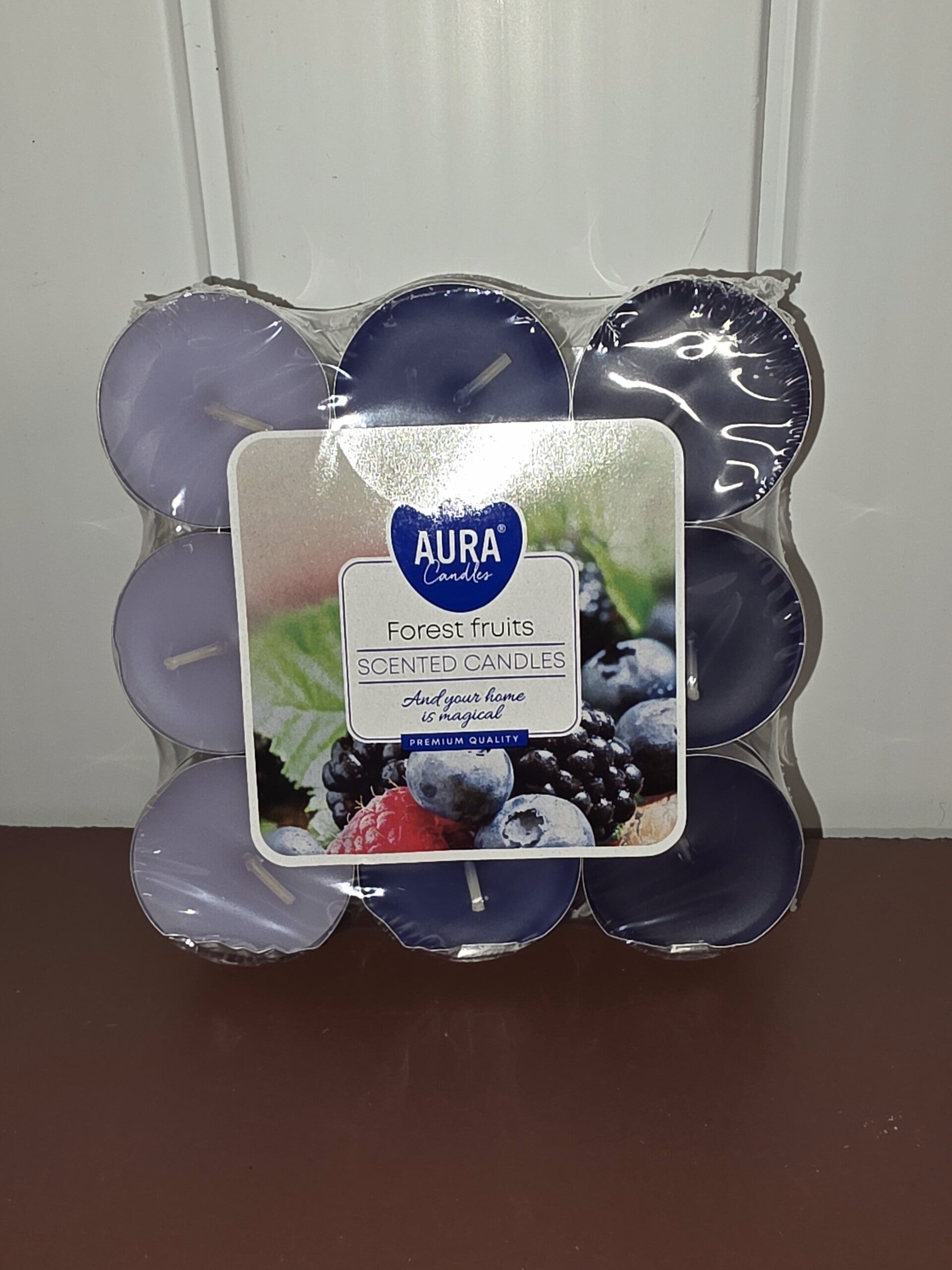 Bougie parfumee x18 baies sauvage