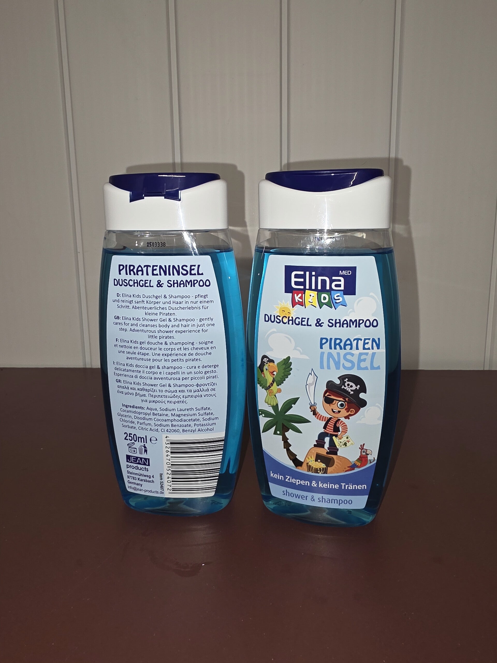 Gel douche garcon 2 en 1