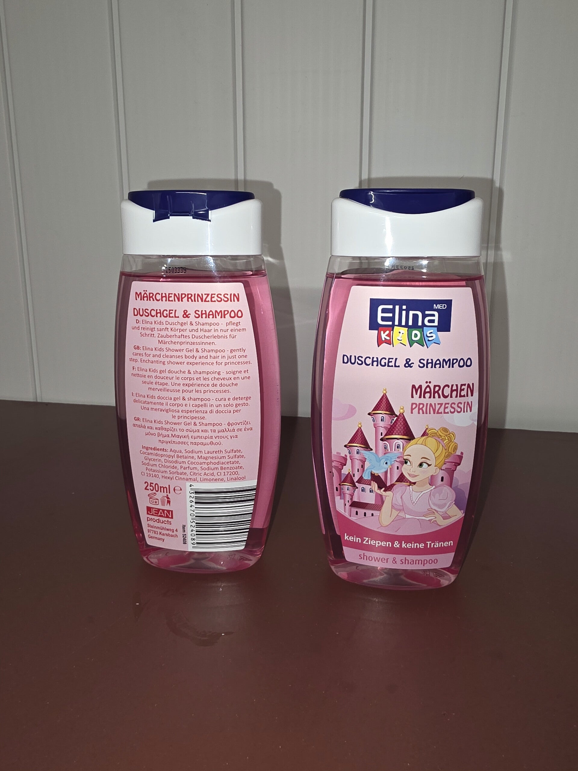 Gel douche 2 en 1 fille