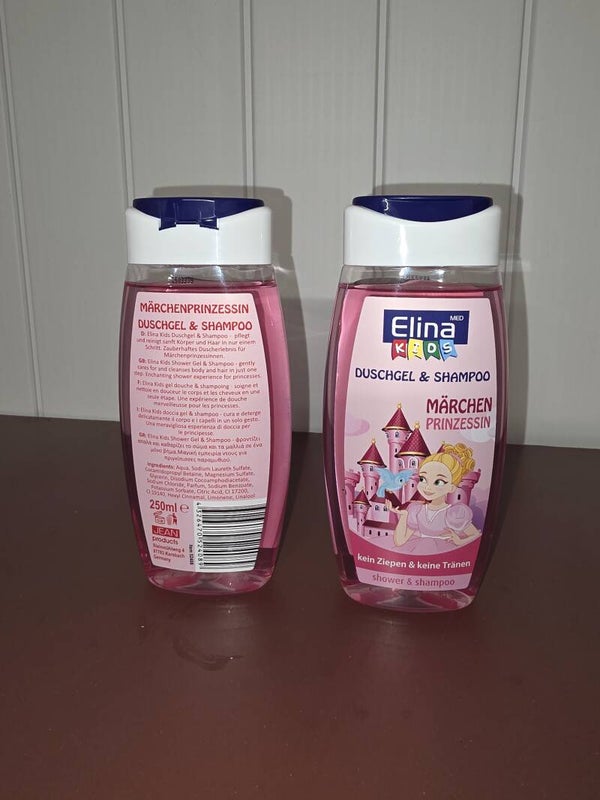 Gel douche 2 en 1 fille