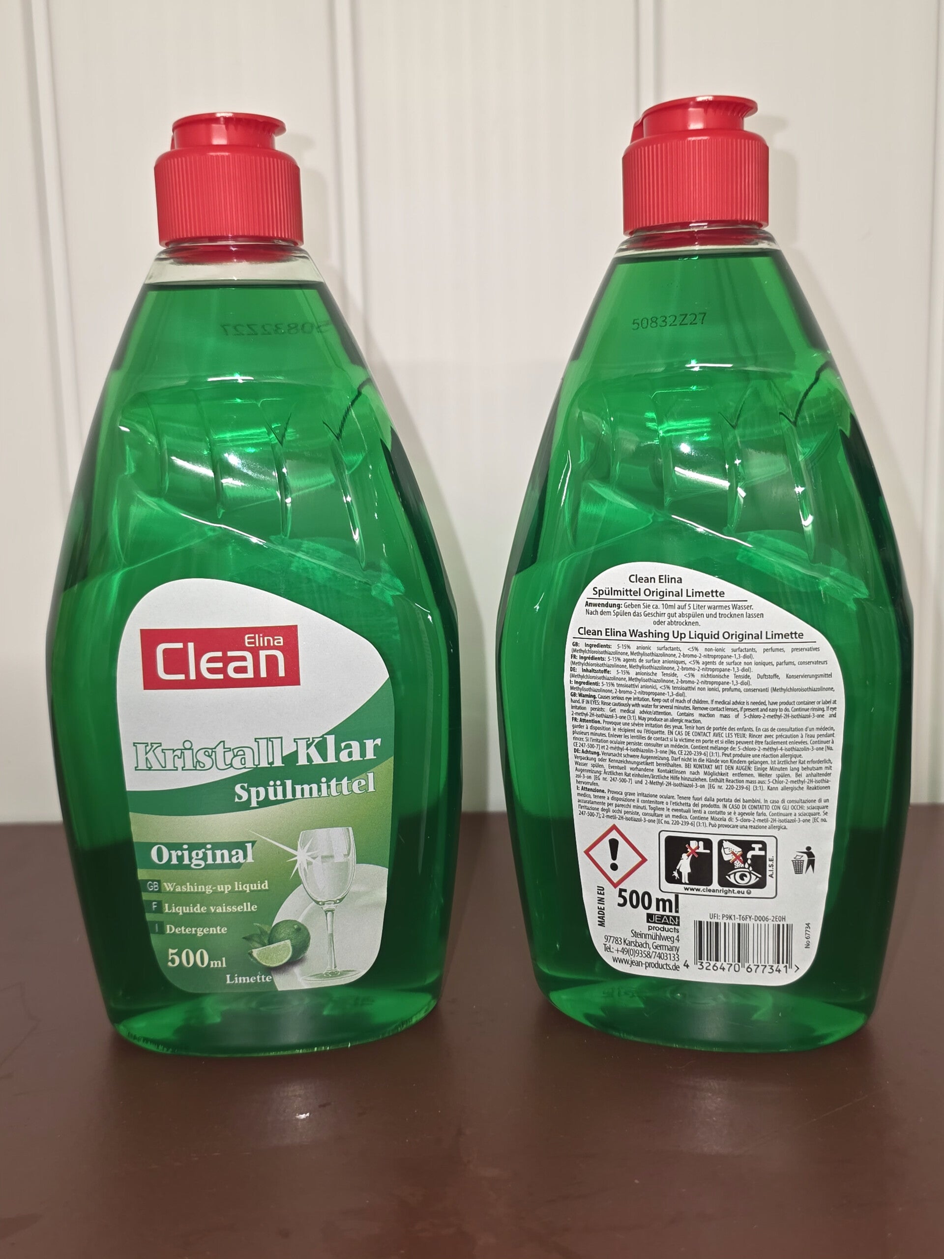 Liquide vaiselle citron vert