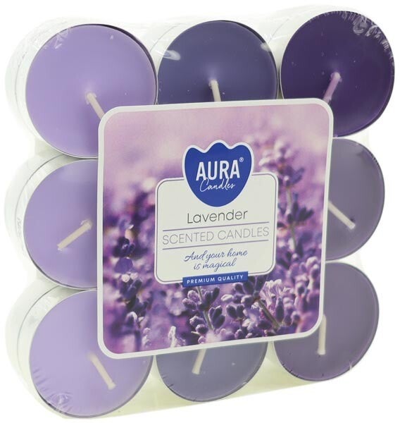 Bougie parfumee x18 lavande