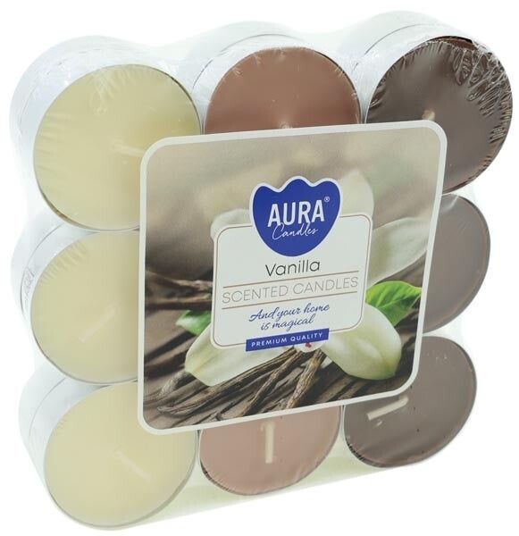 Bougie parfumee x18 vanille