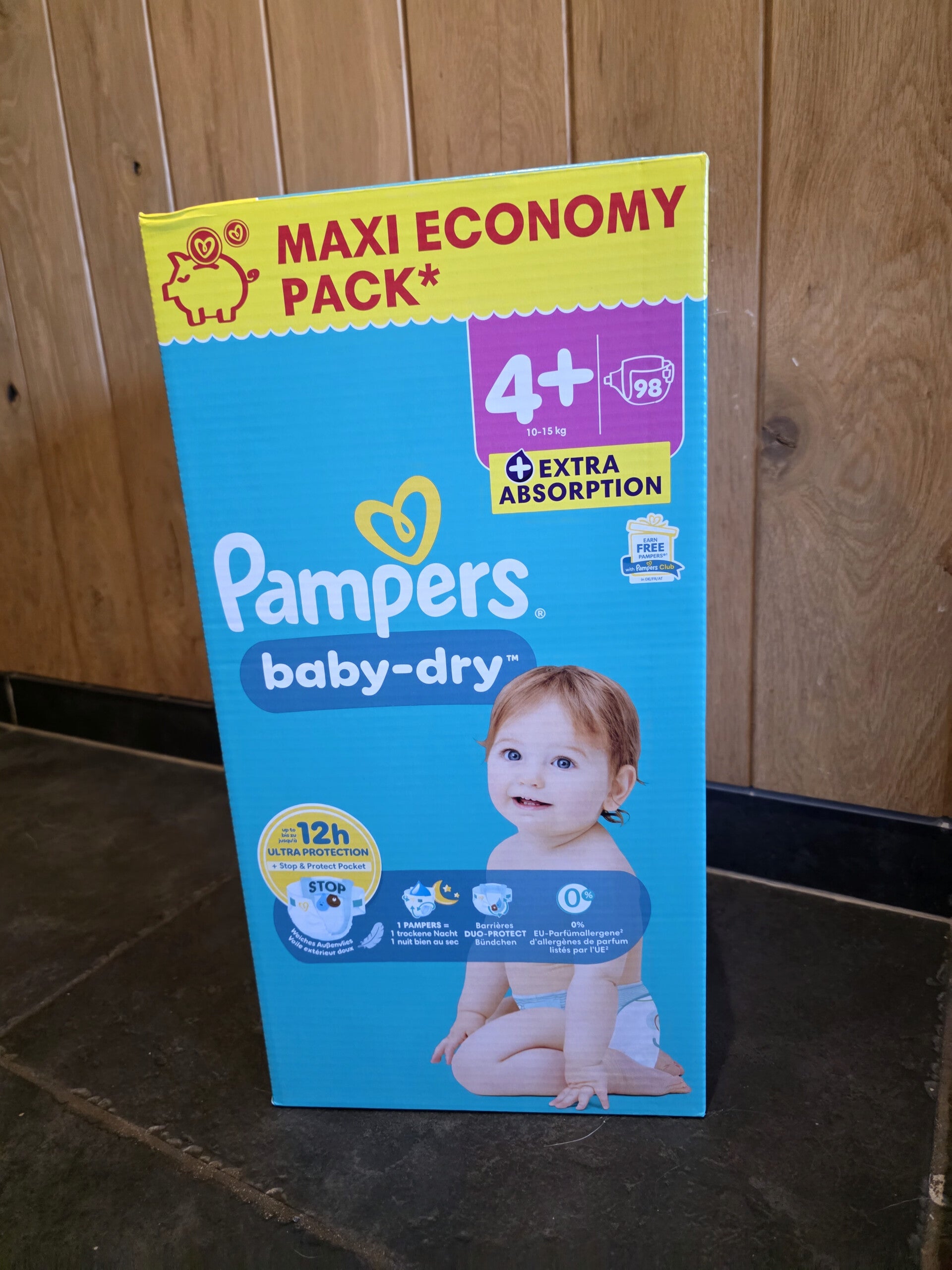 Pampers Taille 4+