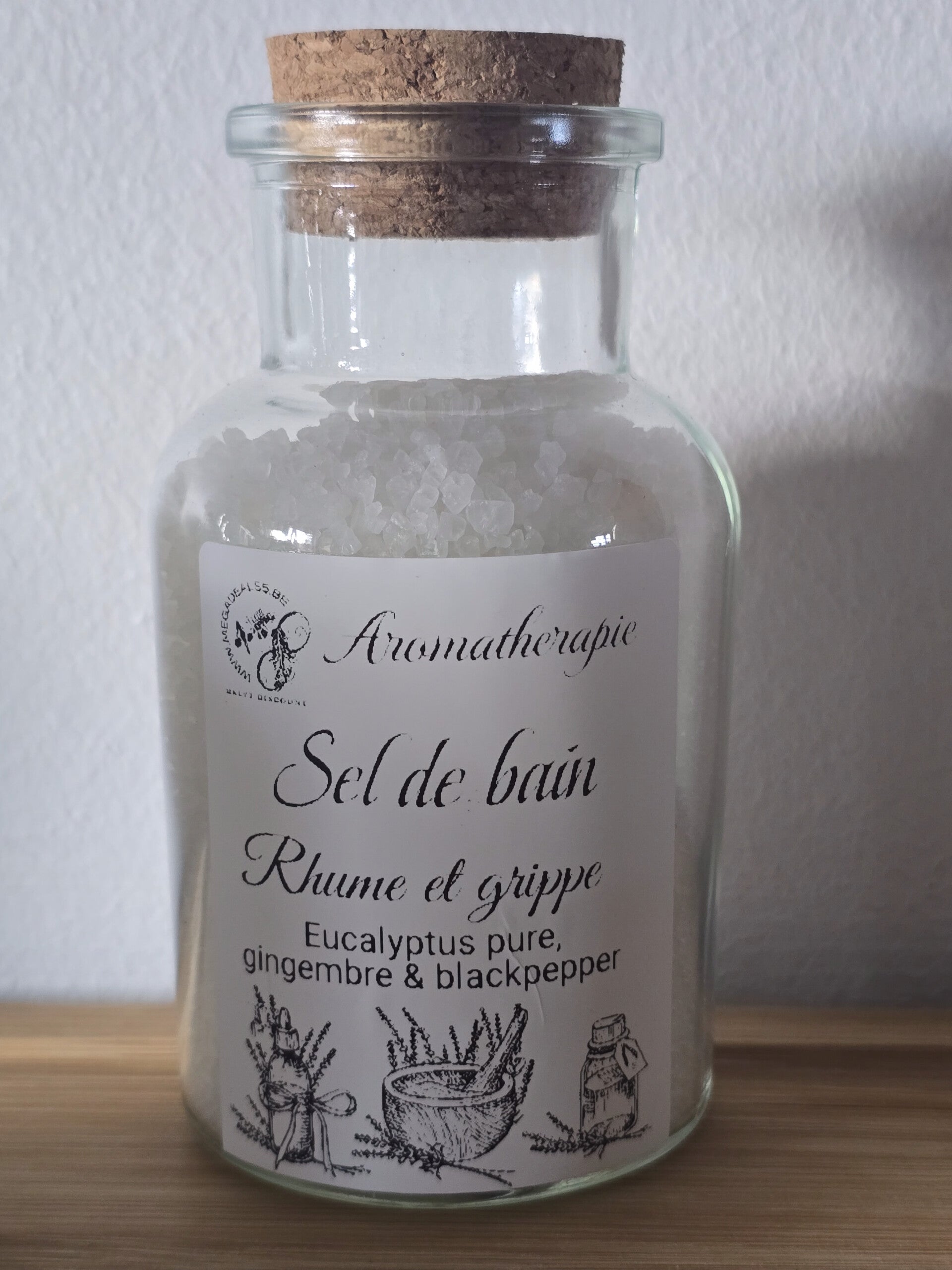 Sel de bain " Rhume & grippe"