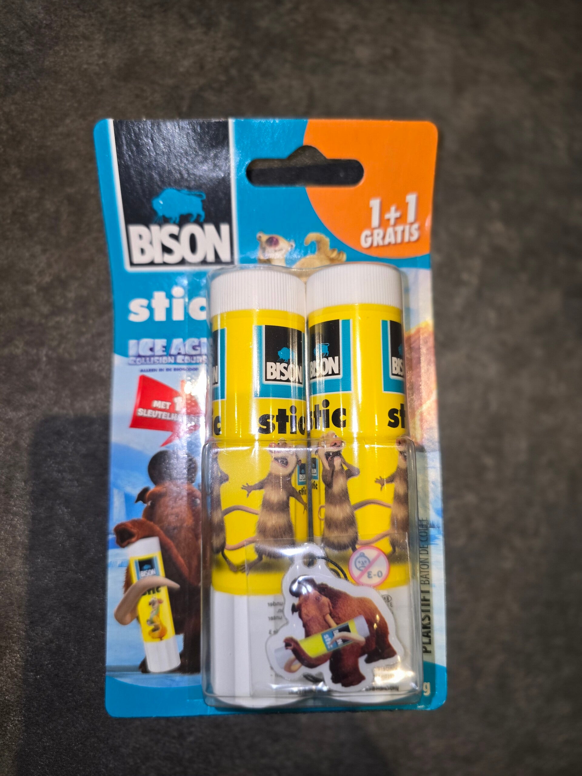 2 tube de colle bison