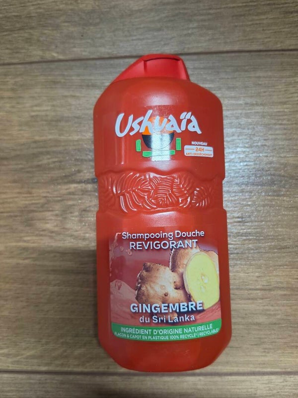 Ushuaia shampooing douche revigorant " gingembre"
