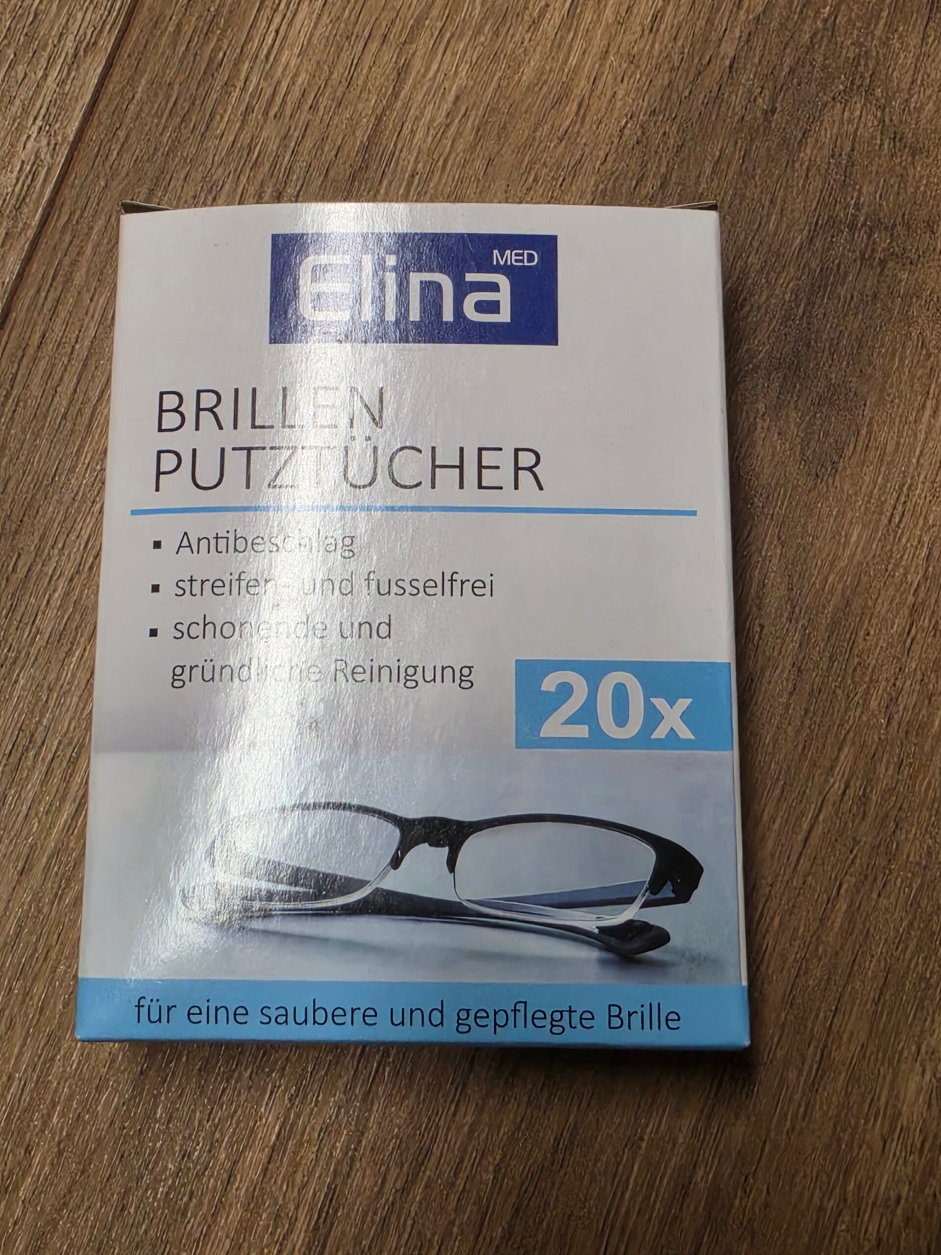 Lingette nettoyante lunette