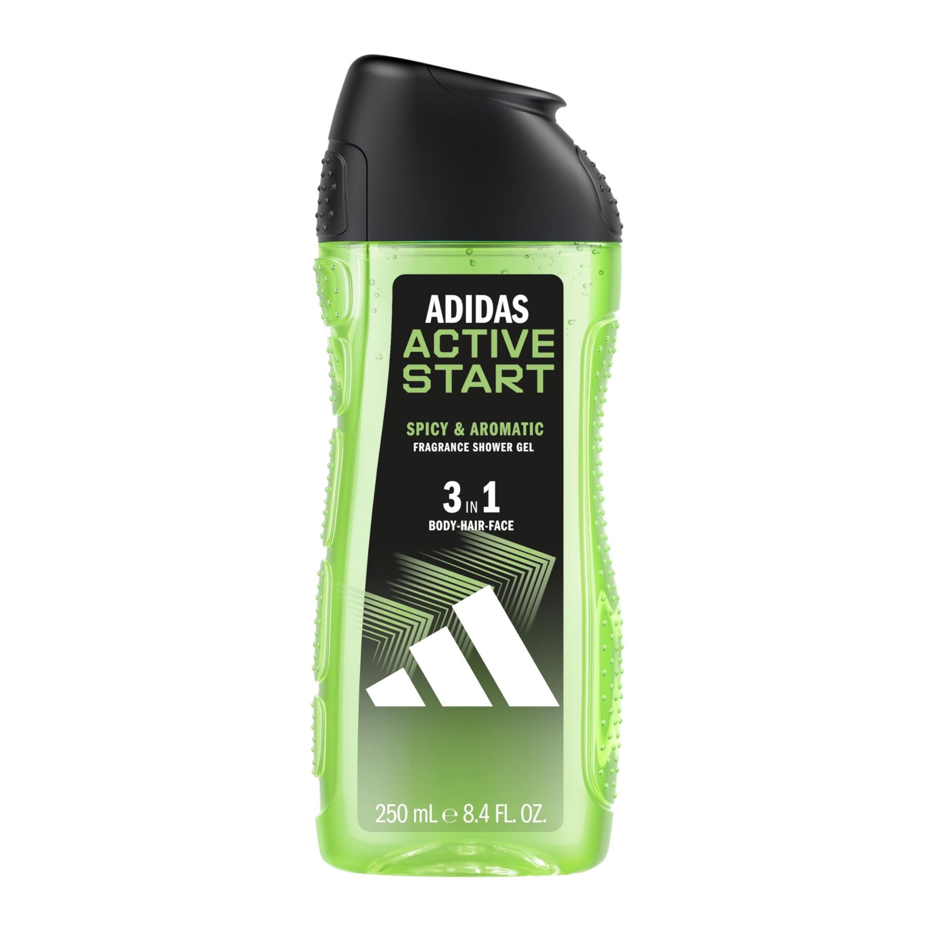 Gel douche adidas 3 en 1 vert
