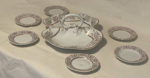 porseleinen dessert set