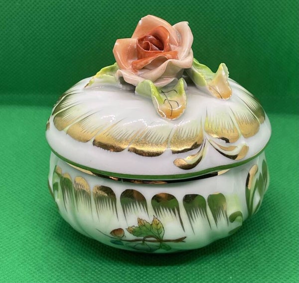 Herend porseleinen juwelendoosje