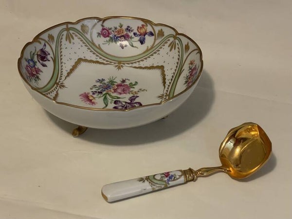 limoges salade kom met salade opscheplepel