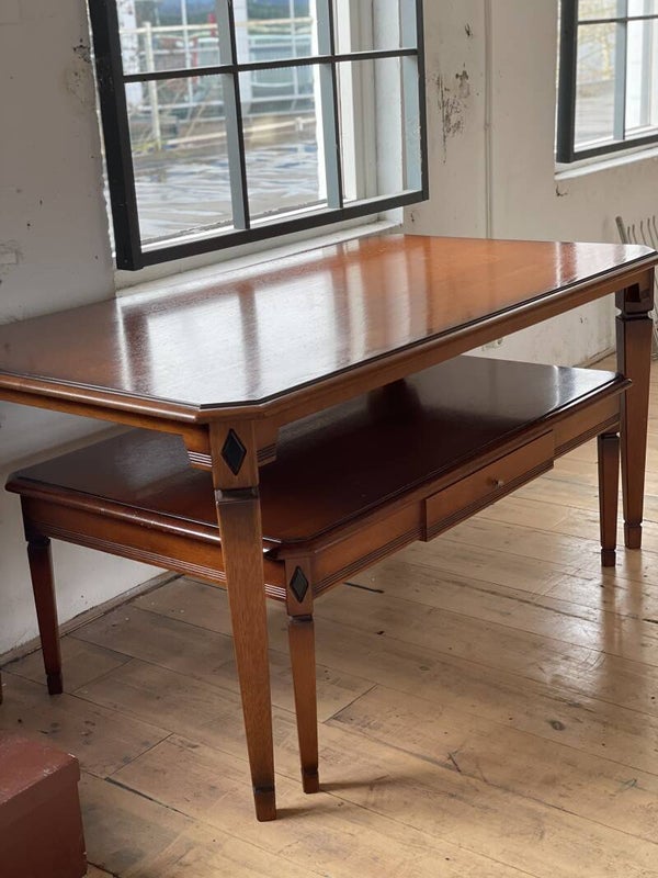 Art Deco Tafel set met bijbehorende stoelen