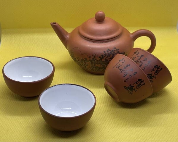 Chinese aardewerk theeset