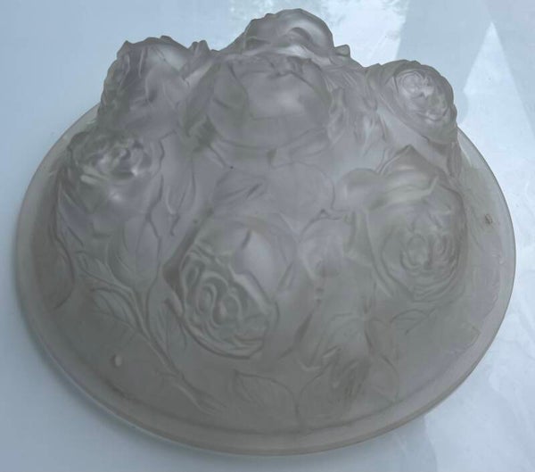 Art deco plafondlamp rozendecoratie