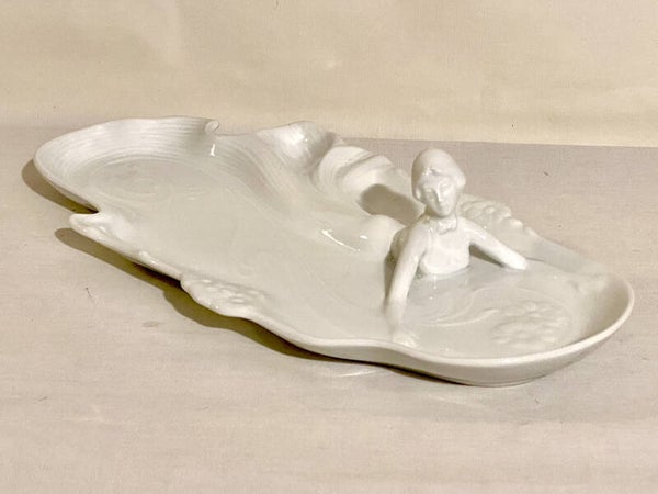 Art Deco porseleinen serveerschaal