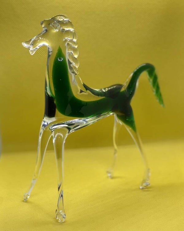 Glazen murano paard