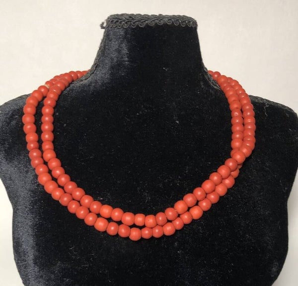 Antieke koraal ketting