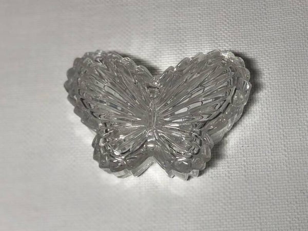 Kristallen vlindervormige juwelenkistje