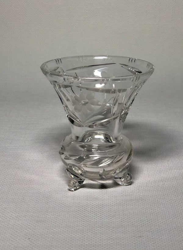 Kristallen bloemvaasje