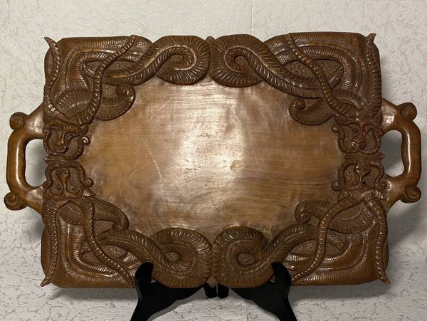 Antieken Chinese houten dienblad