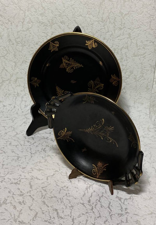 Twee Gouda Holland schaaltjes