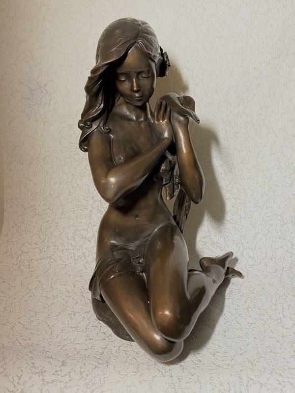 Bronzen dame 