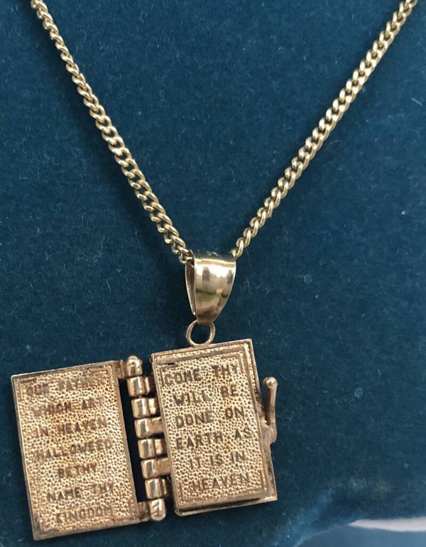 14 karaat Gouden halsketting met hanger