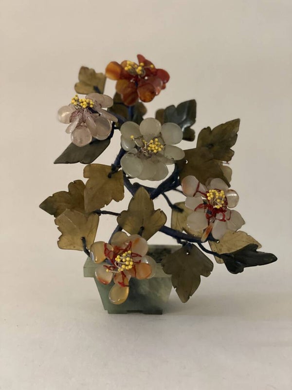 Chinese edelstenen bonsai boompje