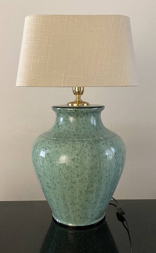 Paar Italiaanse PM porseleinen lampen