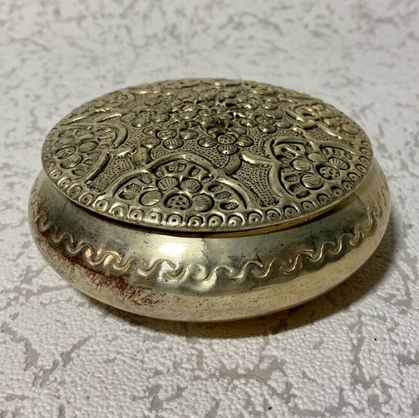 Verzilverde Herbert Hooijkaas juwelendoosje