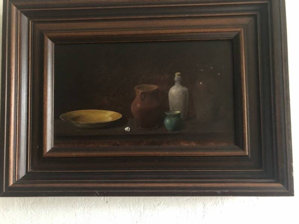 Olieverf stilleven schilderij