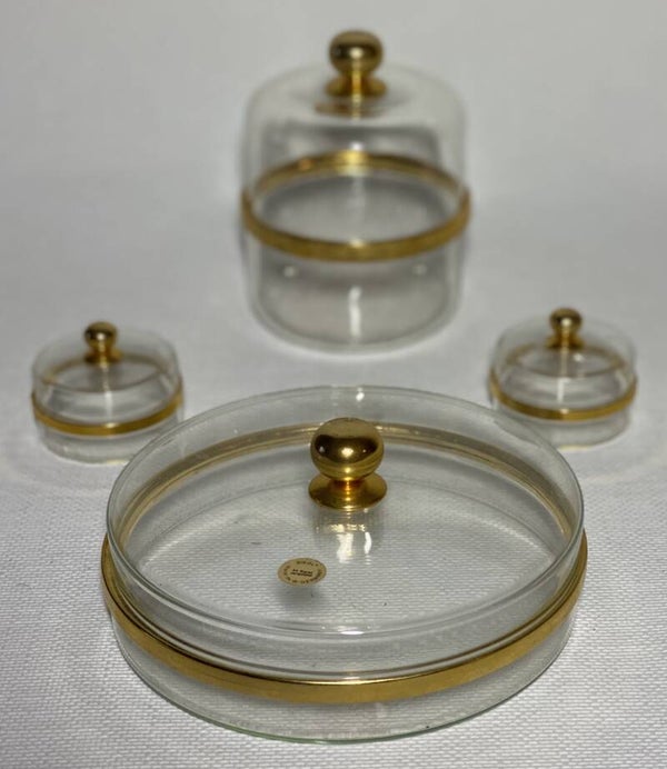 Vintage Siegl juwelendoosjes en koekjespotten