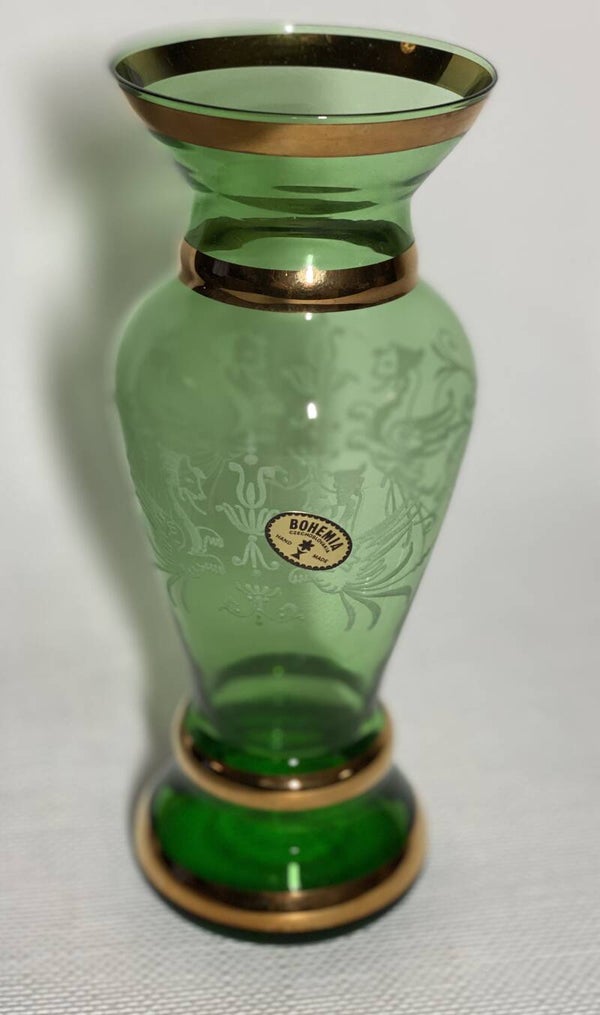 Kristallen Bohemia handgemaakte vaas