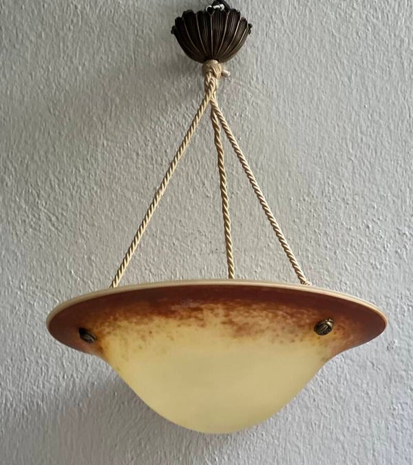 Art deco plafond hanglamp merk