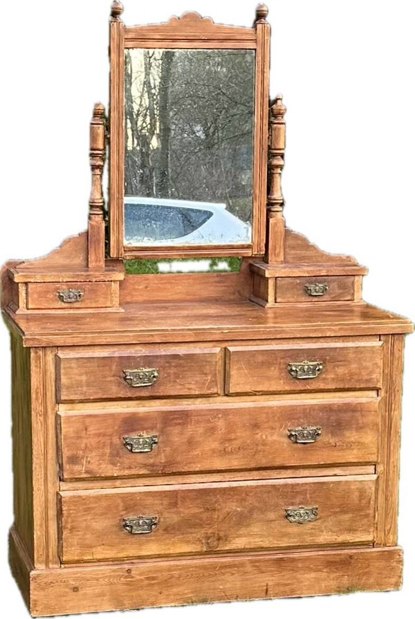 Antiek Art Deco Kaptafel