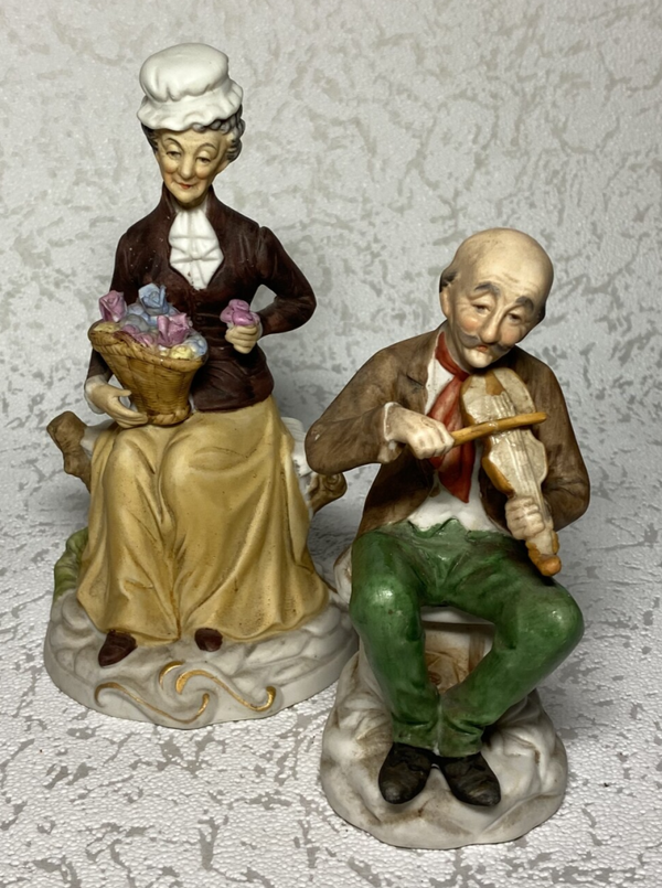 Porseleinen opa & oma