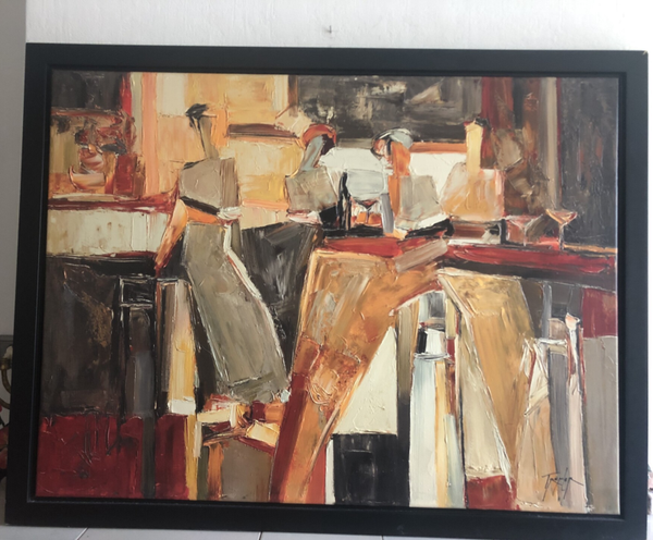 Contemporary Abstract Oil Painting by Yuri Tremler