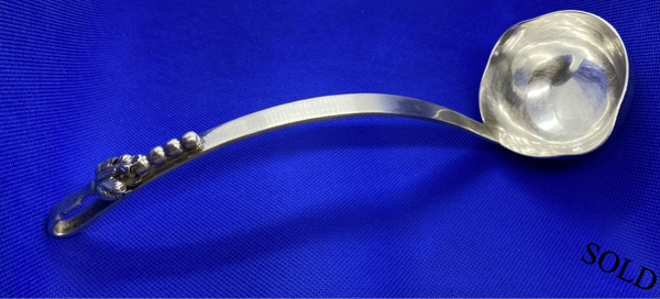 Vintage zilveren sangria pollepel