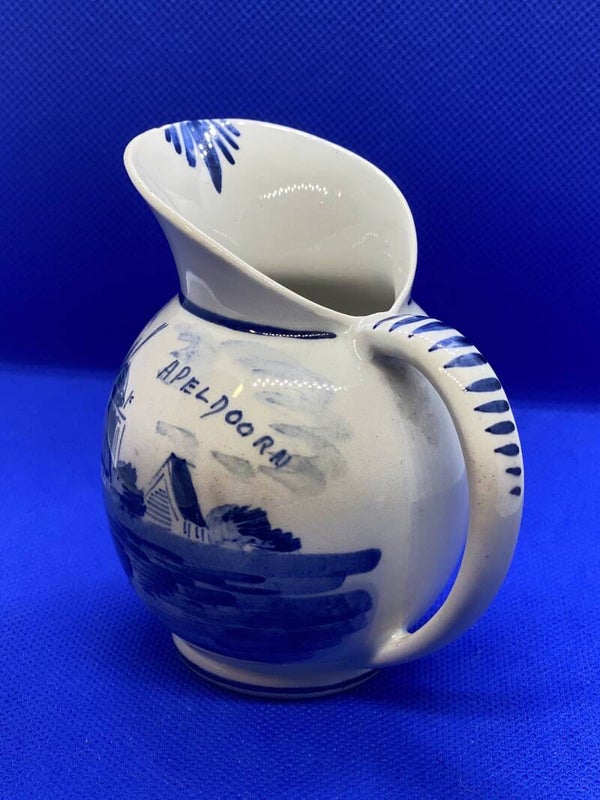 Delfts blauwe melkkan