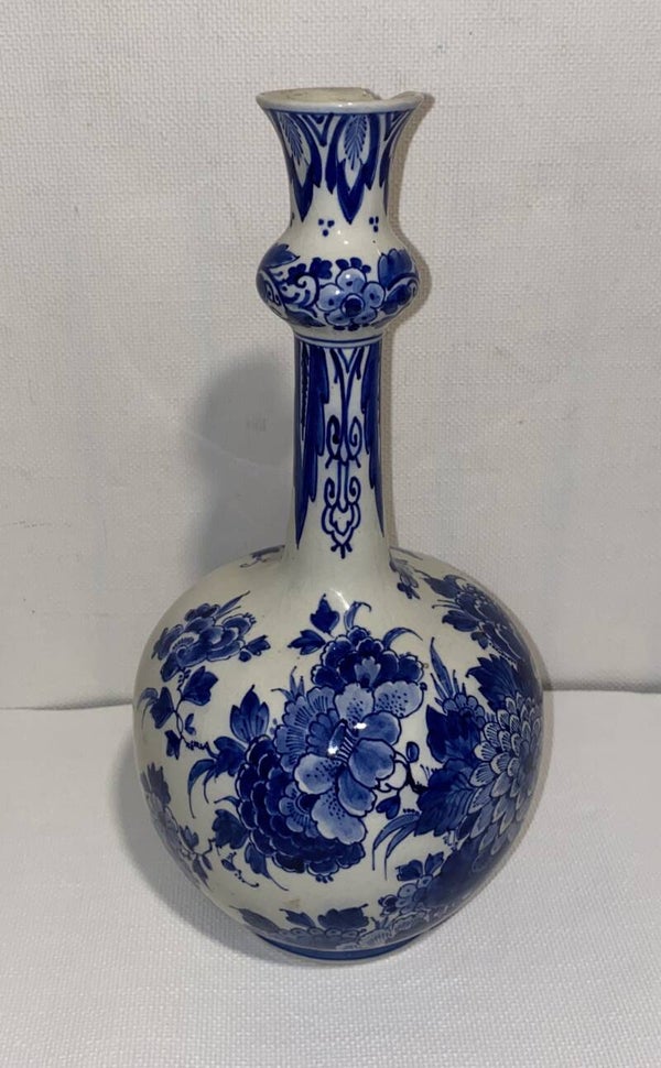 Antieke Delfts blauwe vaas