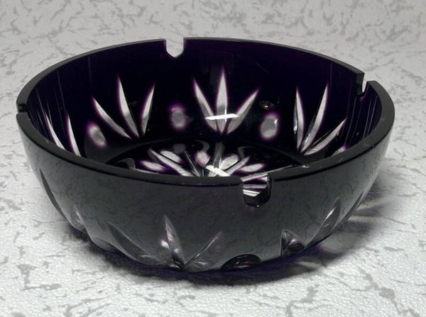 Kristallen Amethist paarse asbak