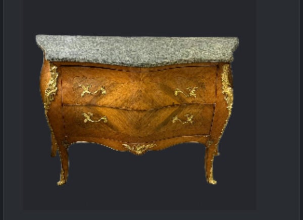 Louis xv style commode, chest of drawers.