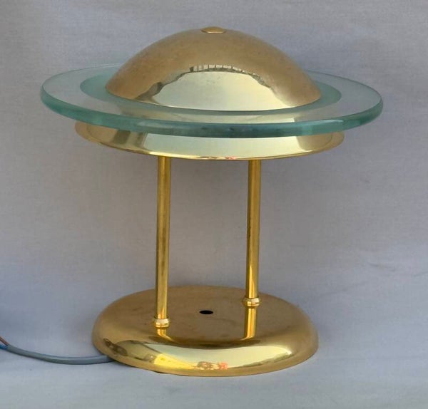 Herda Hollywood Regency Brass Desk/Table Lamp