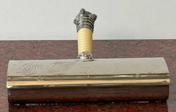 Silver plated crumb sweeper