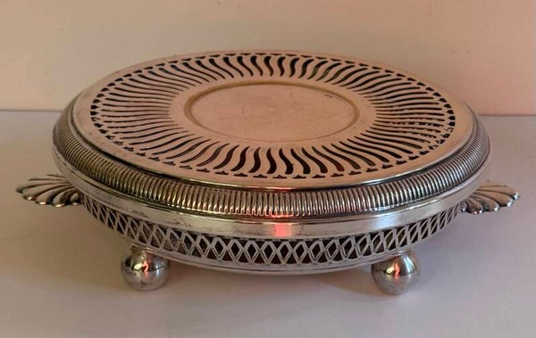 Silver plated warmer,Daniel Cregut