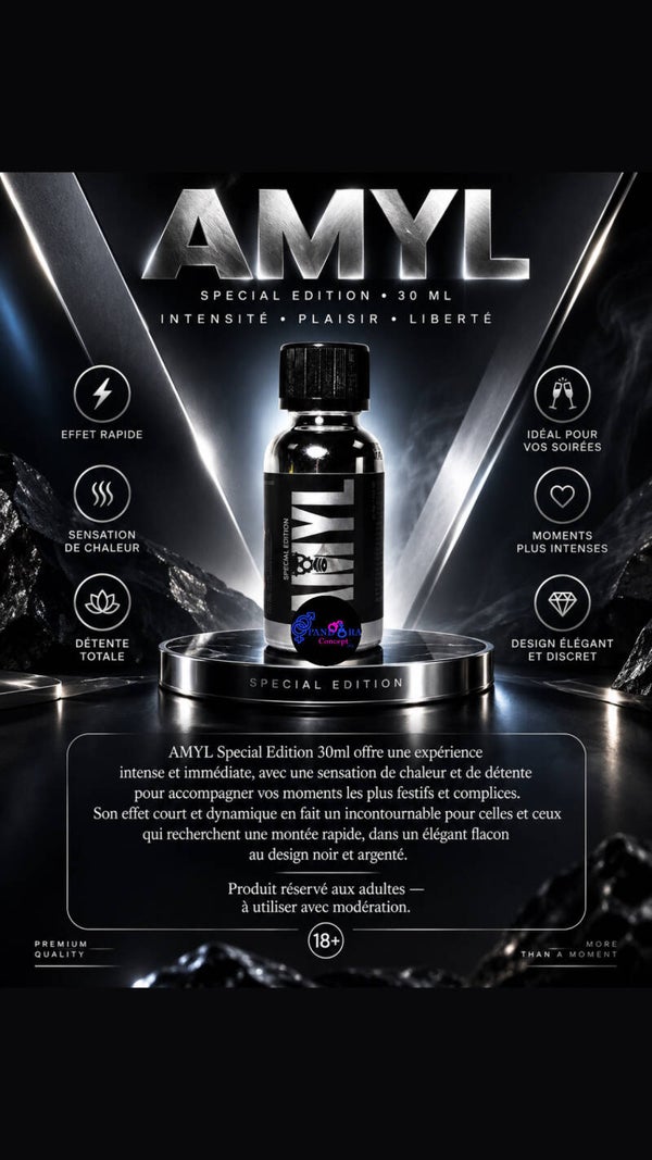 Poppers Amyl 30 ml - Édition spéciale