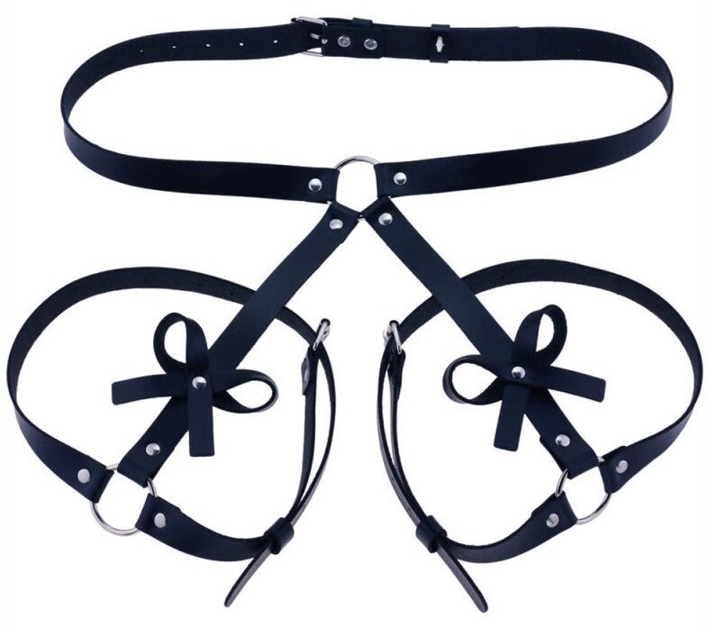 Harnais Cuisses Fesses BUTTERFLY Noir