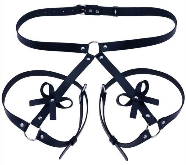 Harnais Cuisses Fesses BUTTERFLY Noir